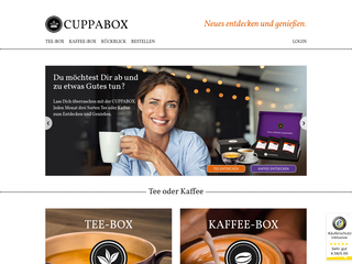 CUPPABOX- Tee und Kaffeebox besuchen
